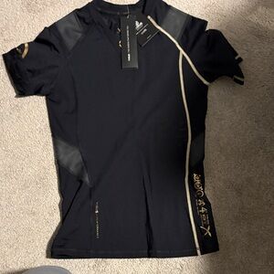 Virus Black Athletic Men's Shirt